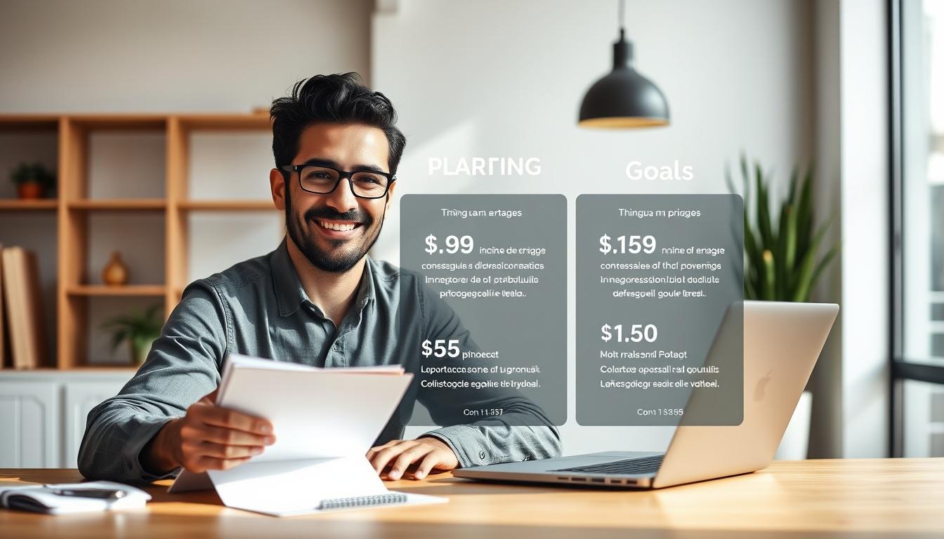 Supporting pricing visual